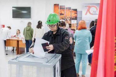 Работники Уральской Стали приняли активное участие в выборах главы региона