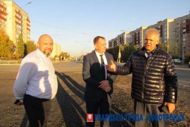В Новотроицке идет подготовка к благоустройству сквера на улице Винокурова