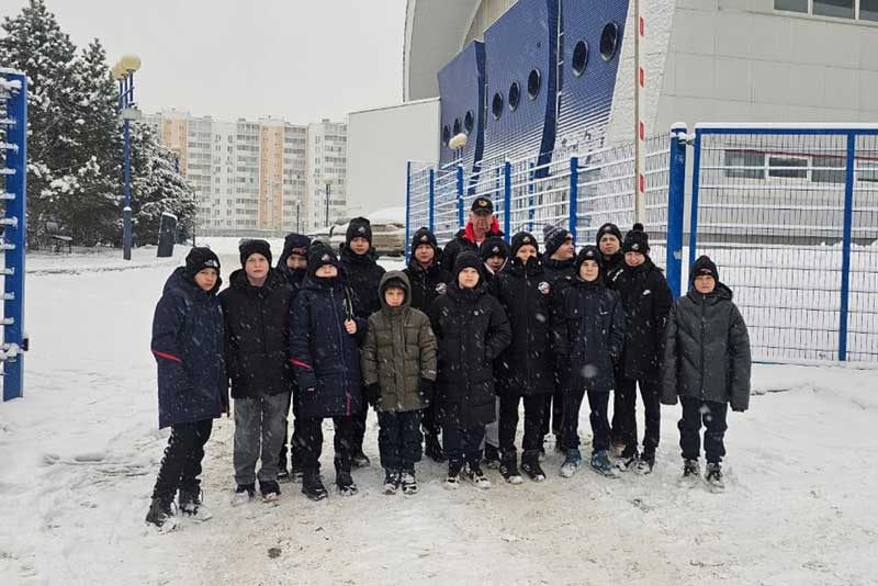 Новотроицкие «Стальные орлы» провели два матча на выезде