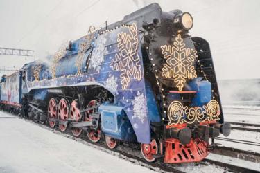 Поезд Деда Мороза сделает остановку в Оренбурге