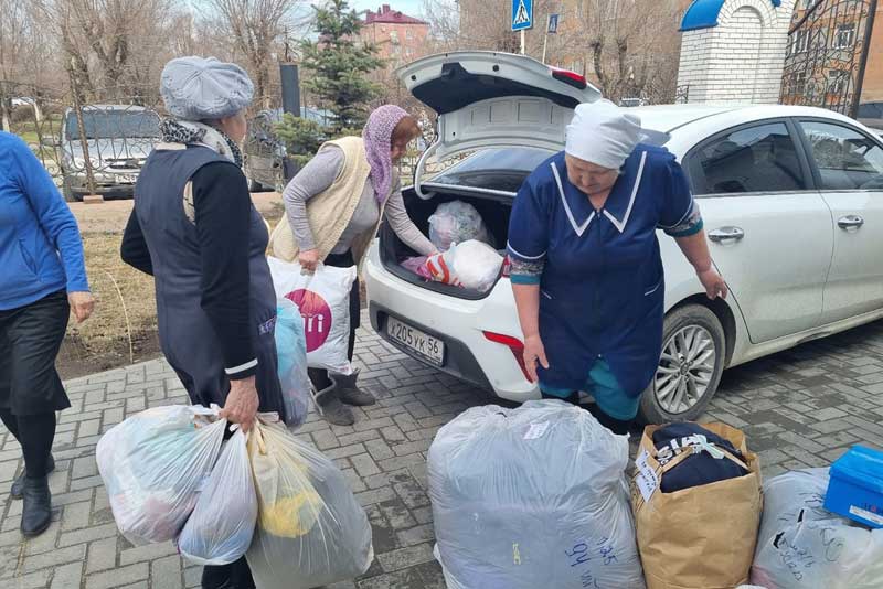 Благовещенский храм Новотроицка оказал помощь жителям города и соседнего Орска, пострадавшим от паводка