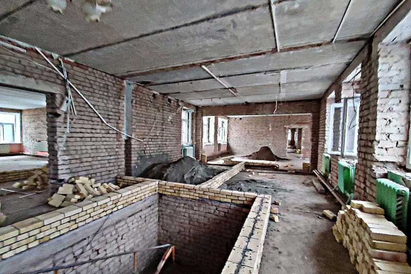 В детском саду «Сказка» Абдулино идёт капитальный ремонт