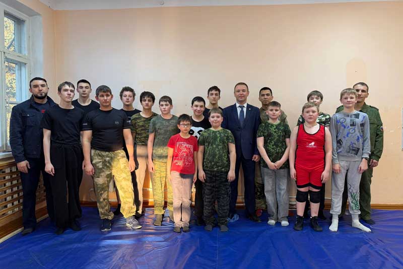 Ветеран специальной военной операции в Бугуруслане  вернулся на работу в энергетику и стал тренером