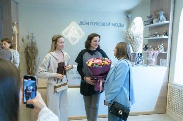 В Оренбурге   открылся  Дом пуховой моды Анны Советовой    