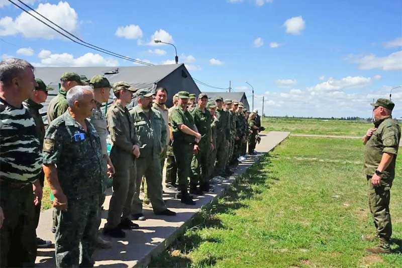 На полигоне под Оренбургом проходят военно-полевые сборы и слёт казачьей молодёжи