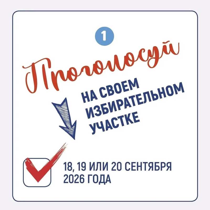 Центральная Избирательная комиссия  России проводит Всероссийскую акцию для голосующих впервые «Будь со страной»