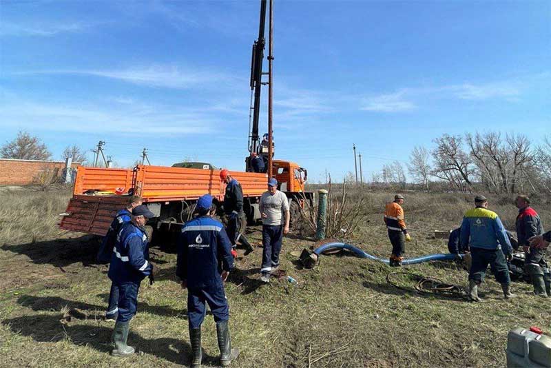 Энергетики подали напряжение на рабочее оборудование  Кумакского водозабора