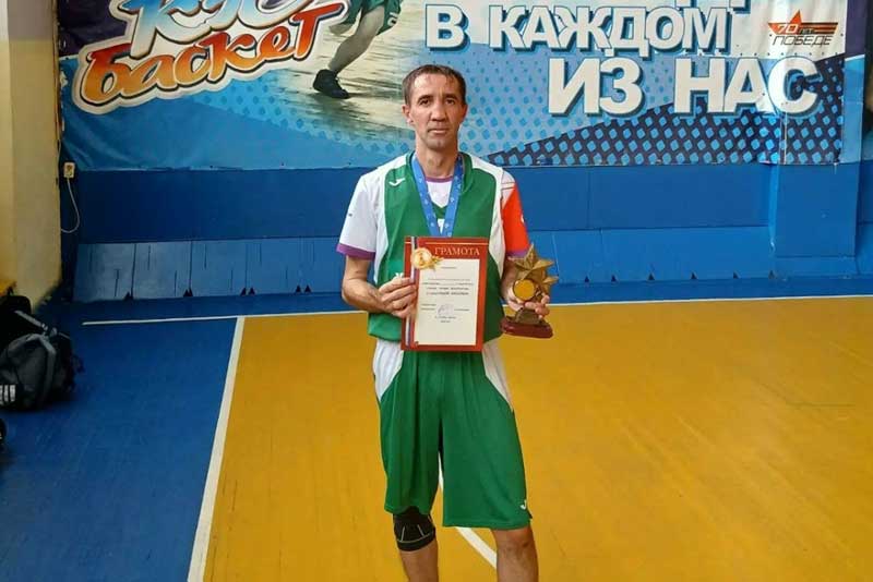 Команда ветеранов спорта из Новотроицка стала серебряным призером турнира «Седой баскетбол»