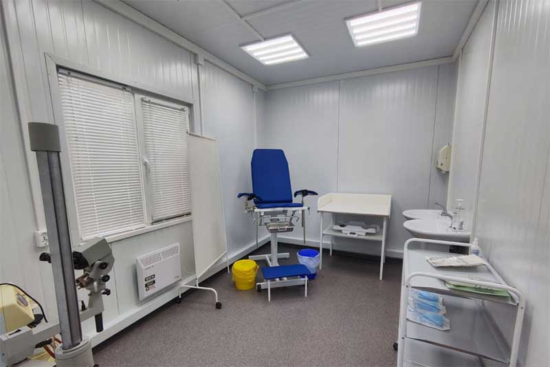 Первых пациентов принял новый фельдшерско-акушерский пункт на станции Губерля в Новотроицке