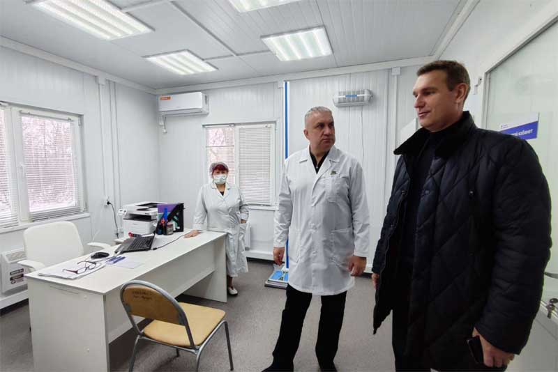 Первых пациентов принял новый фельдшерско-акушерский пункт на станции Губерля в Новотроицке