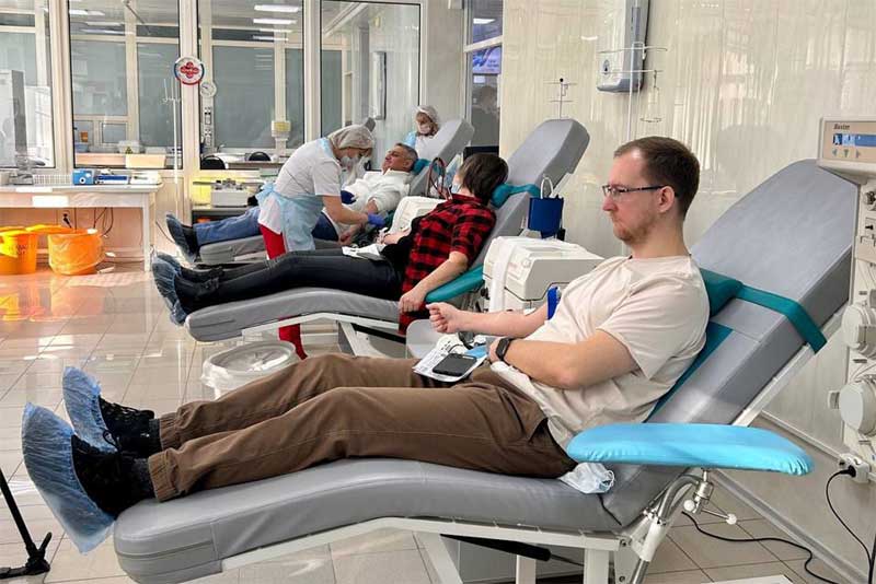 В Оренбурге провели  ежегодную донорскую акцию «Я – защитник Отечества! Я – донор!», приуроченную ко Дню защитника Отечества.