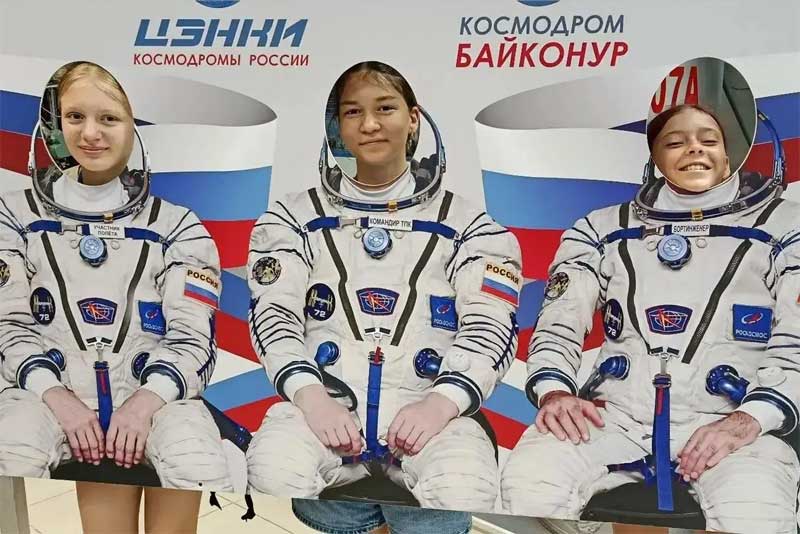 На Байконуре оренбургские школьники увидели запуск ракеты «Союз МС-29»