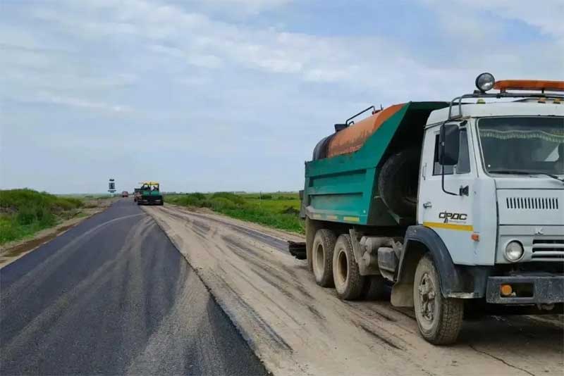 Четверть запланированных работ уже выполнили подрядчики на участке автомобильной дороги «Орск – граница Республики Башкортостан» 