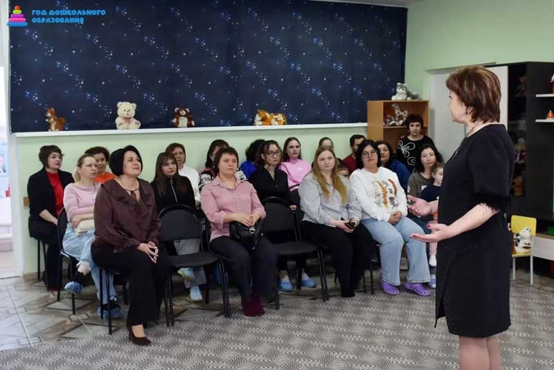 В Новотроицке, в специализированном детском саду, провели День открытых дверей для родителей, чьи дети нуждаются в корректировке зрения