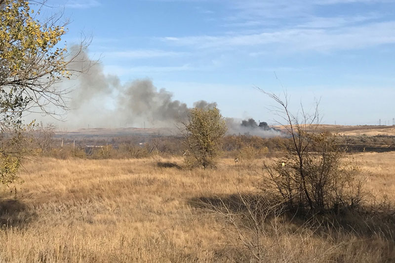 В Оренбуржье сохраняется высокий класс пожарной опасности