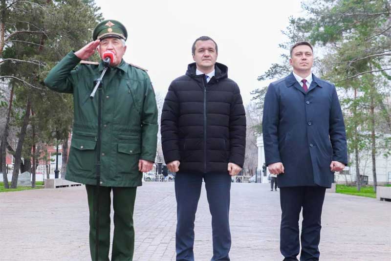 Представители Оренбуржья принимают участие во Всероссийской акции «Марш Знамени Победы»