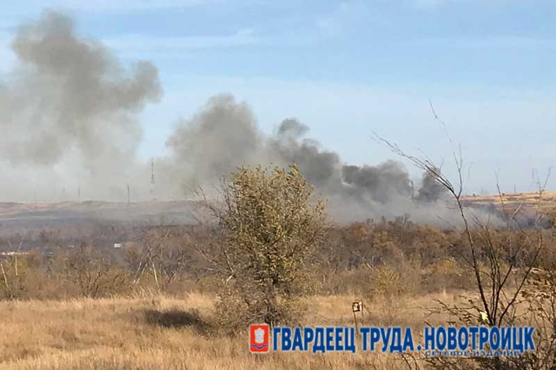 В Оренбуржье растет число природных пожаров, а в Новотроицке введен особый противопожарный режим