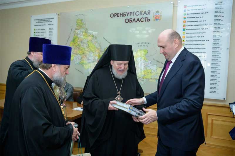 Главный редактор Издательства Московской Патриархии епископом Николай побывал в Оренбуржье в рамках презентации книг Святейшего Патриарха Московского и всея Руси Кирилла