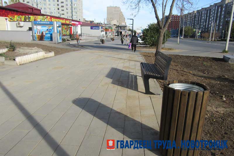 В Новотроицке специальная комиссия начала приемку работ по благоустройству каскада аллей