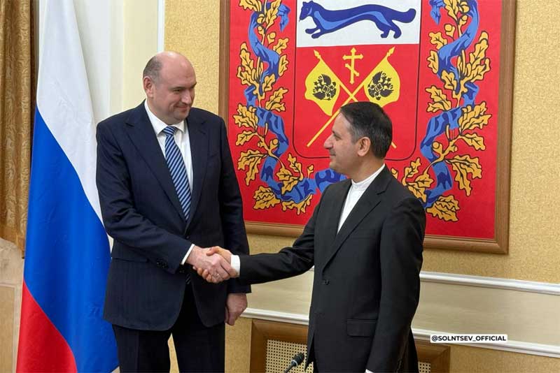 Евгений Солнцев провёл встречу с Генеральным консулом Исламской Республики Иран в Казани Давудом Мирзахани