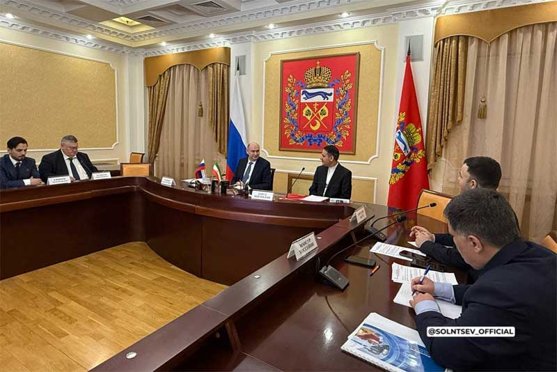 Евгений Солнцев провёл встречу с Генеральным консулом Исламской Республики Иран в Казани Давудом Мирзахани