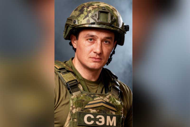 Новотройчане простились с бойцом СВО Валерием Кульдибековым