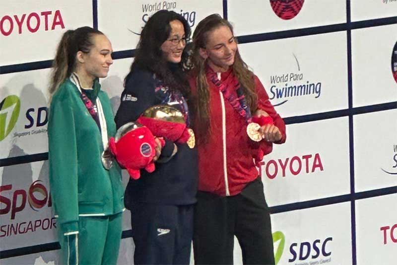 Орская пловчиха Виктория Ищиулова  завоевала серебряную медаль на чемпионате мира по паралимпийскому плаванию