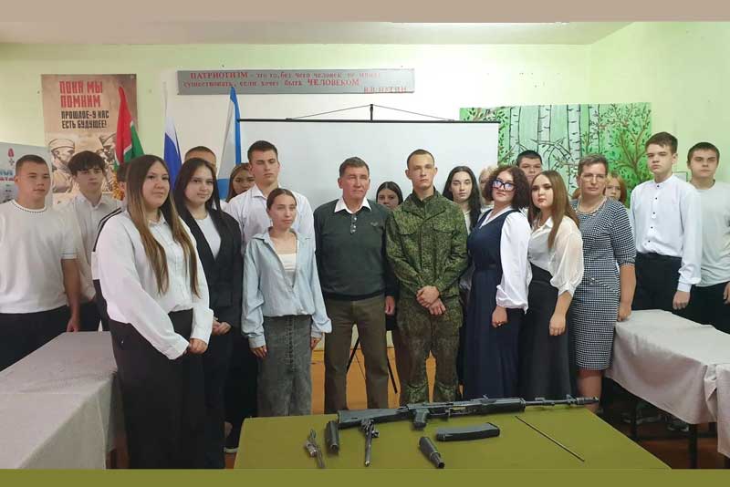 Участник специальной военной операции Павел Землянский получает профессию в Илекском техникуме