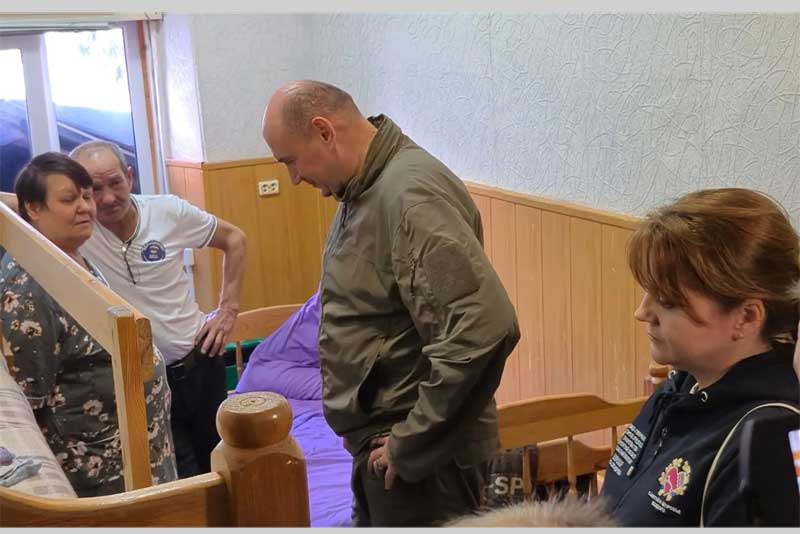 Губернатор Евгений Солнцев в Бугуруслане встретился с пострадавшими  от паводка жителями
