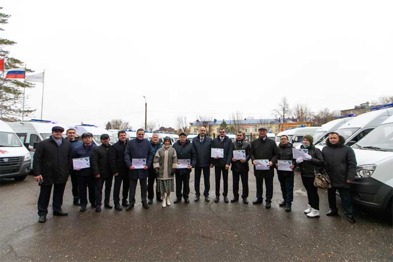 В ОРЕНБУРЖЬЕ АВТОПАРК СКОРОЙ МЕДИЦИНСКОЙ ПОМОЩИ ПОПОЛНИЛСЯ 18 АВТОМОБИЛЯМИ