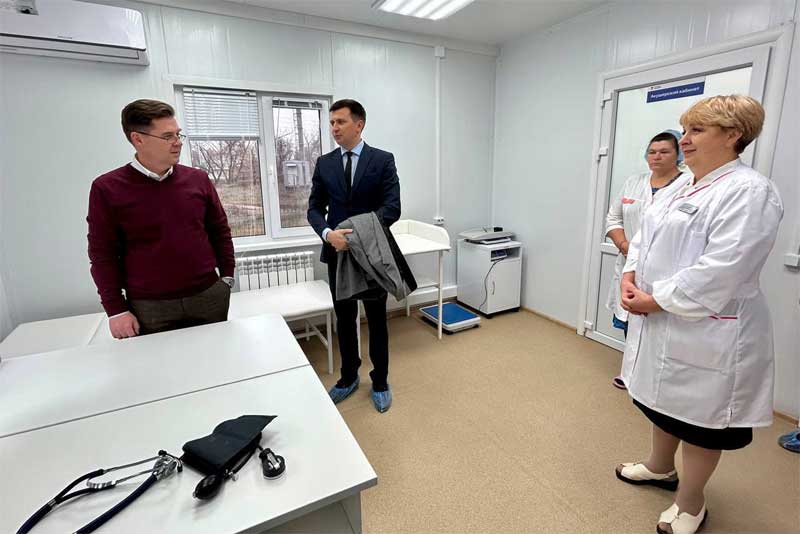 В Оренбуржье открыли четыре новых фельдшерско – акушерских пункта