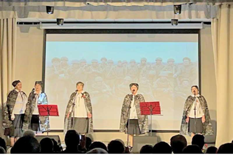 Жители села Хабарное в ходе благотворительного концерта собрали средства в поддержку бойцов СВО