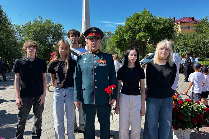 Герой России, Почетный гражданин Новотроицка Николай Пархоменко стал участником Федерального просветительского Марафона «Знание.Первые»
