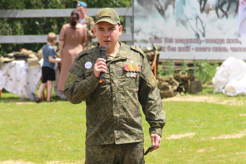 Герой России, Почетный гражданин Новотроицка Николай Пархоменко стал участником Федерального просветительского Марафона «Знание.Первые»