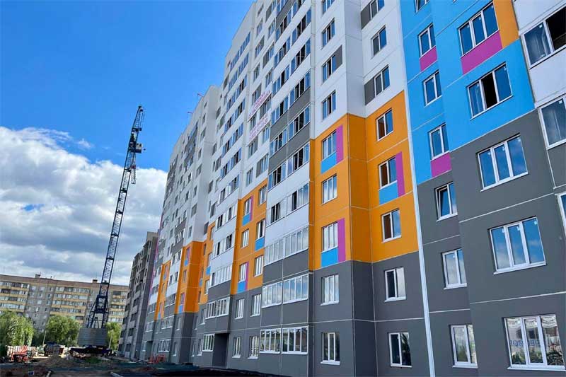 В Оренбуржье сохраняются стабильные темпы строительства: введено более 811 тысяч квадратных метров жилья