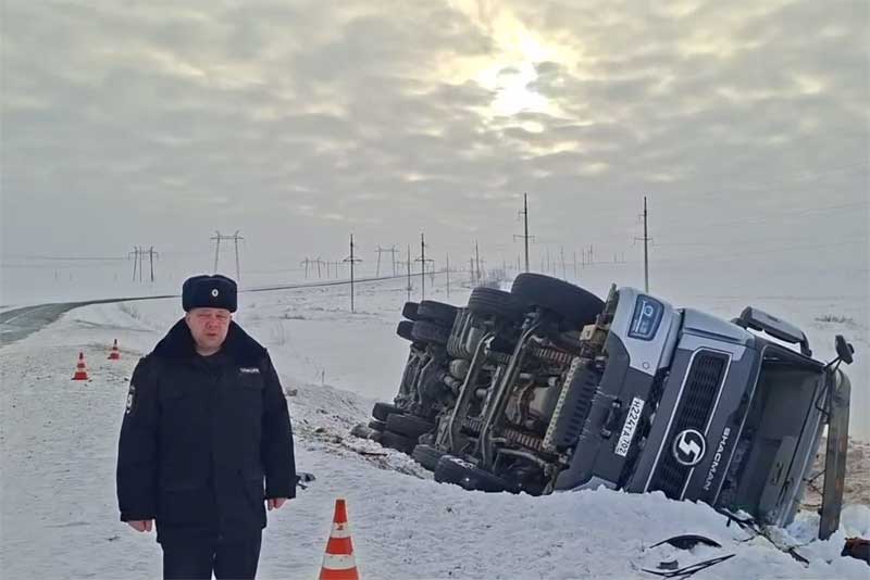 Сегодня утром в Гайском округе произошло ДТП с трагическим исходом