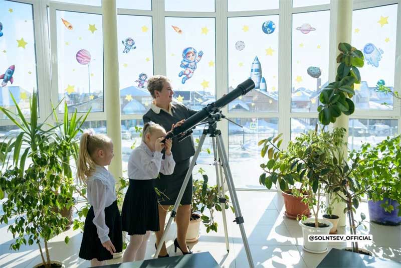 В Оренбуржье открыли первый школьный профильный космический класс
