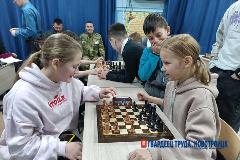 Новотроицк присоединился к Всероссийскому проекту «Шахматы для СВОих»