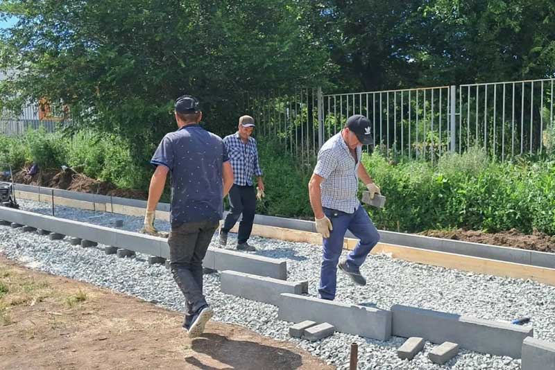 В центре Новотроицка уже осенью появится еще одна зона отдыха   