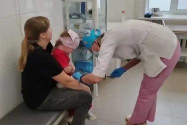 В Бугуруслане в зоне подтопления началась вакцинация от гепатита А