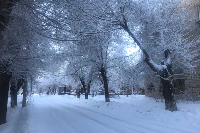 Днем 27 января в Оренбуржье будет холодно, ожидается туман, температура до -24 градусов