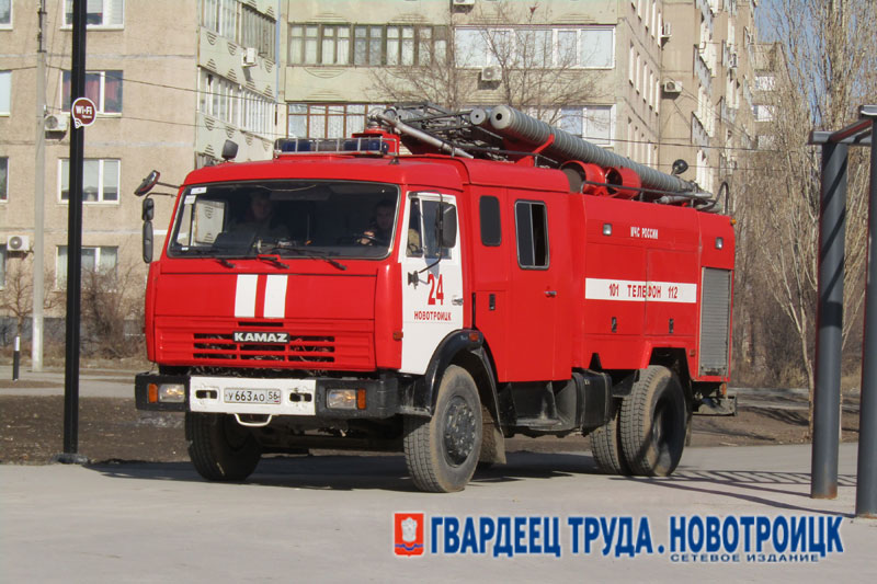 В Новотроицке в преддверии паводка провели смотр   аварийно-спасательной техники