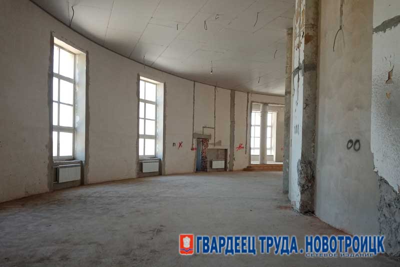 В Новотроицке работы по капитальному ремонту Дворца культуры металлургов продолжат после возобновления финансирования