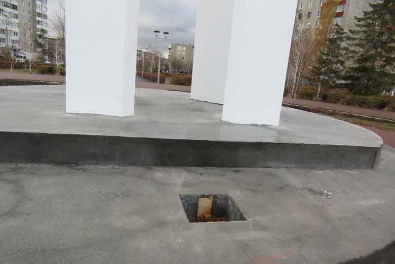 В Сквере Воинов-Интернационалистов завершились основные работы по реконструкции