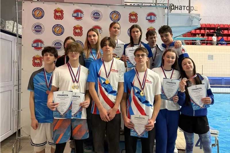 Новотроицкие пловцы в числе сильнейших на Всероссийских соревнованиях