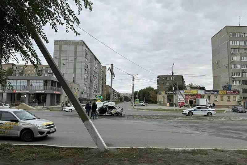 В Новотроицке водитель-курсант стал виновником дорожно-транспортного происшествия