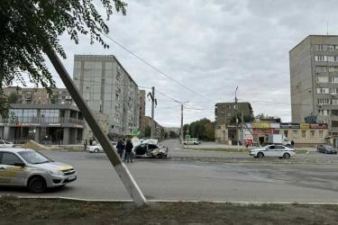 В Новотроицке водитель-курсант стал виновником дорожно-транспортного происшествия