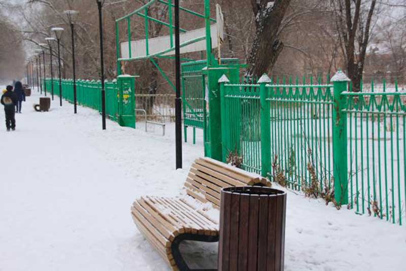В Новотроицке завершена реконструкция центральной улицы