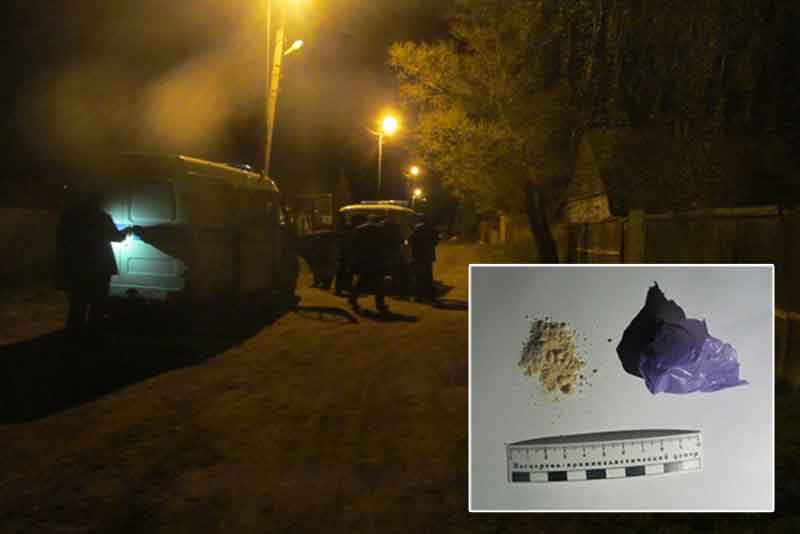 Задержан с поличным