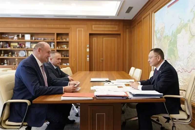Обстановка в Оренбуржье стала предметом разговора губернатора области с  Министром строительства и ЖКХ РФ Иреком  Файзуллиным